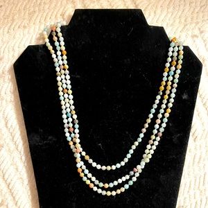 Beads in Shades of Green and Brown